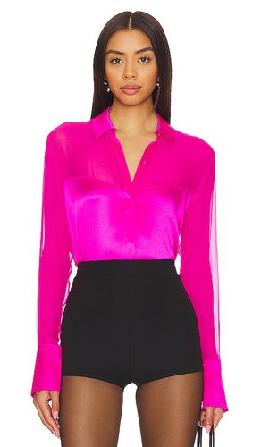 Taytum Combo Blouse in Fuchsia. - size L (also in M, S, XL, XS, XXL, XXS) - Generation Love - Modalova