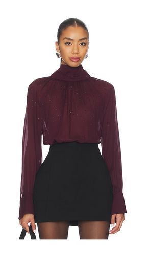 Noor Crystal Blouse in Burgundy. - size S (also in XS, M, L, XL) - Generation Love - Modalova