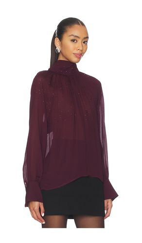 Noor Crystal Blouse in Burgundy. - size S (also in XS, M, L, XL) - Generation Love - Modalova