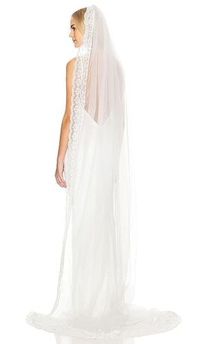 Lace Trim Veil in - Gigi & Olive - Modalova