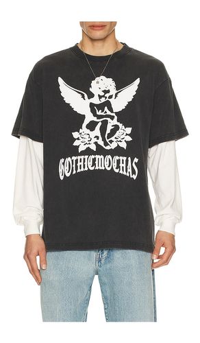 Angel 2.0 Layered Long Sleeve Tee in . Taglia L. Also in M - Gothicmochas - Modalova