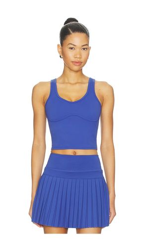 Lined Mid-length Bra Top in Blue. - size M (also in S) - Gold Hinge - Modalova