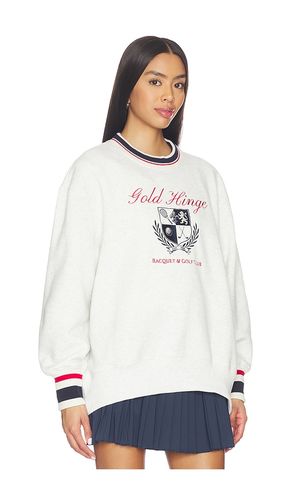 OVERSIZE-PULLOVER MIT RUNDHALSAUSSCHNITT HERITAGE in . Größe M. Also in S, XS - Gold Hinge - Modalova
