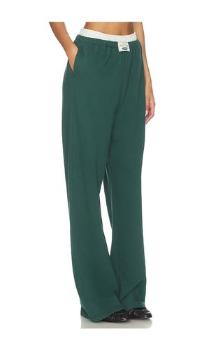 Wide Leg Sweatpant in Dark Green. - size XL (also in XS) - Gold Hinge - Modalova