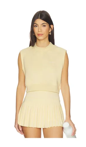 Mock Neck Sleeveless Top in Yellow. - size S (also in XL, XS) - Gold Hinge - Modalova