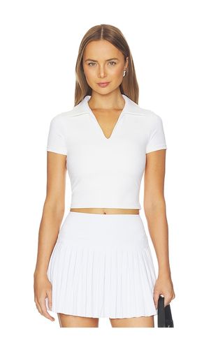 Preppy V-neck Polo Top in . - size S (also in XS) - Gold Hinge - Modalova