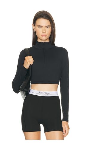 Athletic Half Zip Crop Top in . Size L. Also in M, XL - Gold Hinge - Modalova