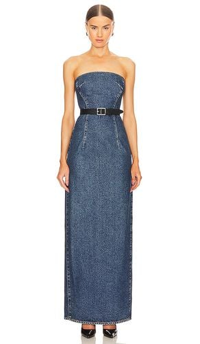 Lena Column Dress in Blue. - size L (also in S, XS, XXS) - GRLFRND - Modalova