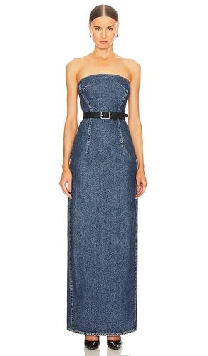 Lena Column Dress in Denim-Dark. - size S (also in XS, XXS) - GRLFRND - Modalova