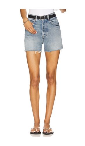 Pantalones cortos vintage de tiro super alto jules en color denim-medium talla 24 en - Denim-Medium. Talla 24 (también en 23 - GRLFRND - Modalova