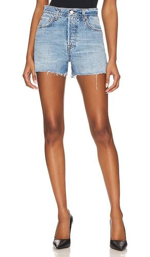 Jules Super High Rise Vintage Short in Blue. - size 23 (also in 24, 25, 26, 28, 30, 31, 32) - GRLFRND - Modalova