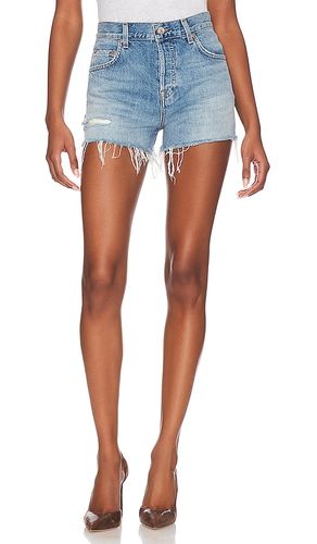 Hayden Low Rise Boyfriend Short in Blue. - size 23 (also in 24, 26, 29, 30, 31, 32) - GRLFRND - Modalova