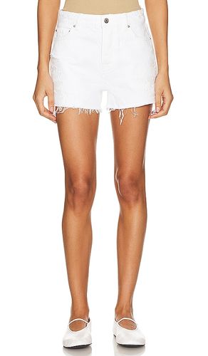 Eliana High Rise Cut Off in White. - size 23 (also in 24, 26, 27, 28, 29, 30, 31, 32) - GRLFRND - Modalova