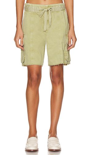 Slouchy utility twill short en color verde oliva talla M en - Olive. Talla M (también en S, XS, XXS) - GRLFRND - Modalova