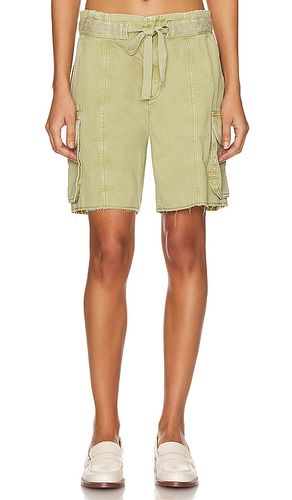 Slouchy Utility Twill Short in Olive. - size S (also in XS, XXS) - GRLFRND - Modalova