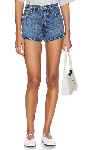 Kyla High Rise Hot Short in Blue. - size 23 (also in 28, 30, 31) - GRLFRND - Modalova