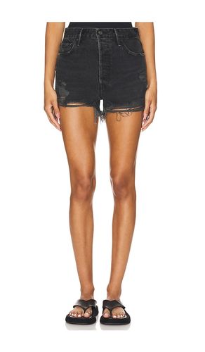 Helena High Rise Cut Off Short in Black. - size 23 (also in 24, 25, 26, 27, 28, 29, 31, 32) - GRLFRND - Modalova