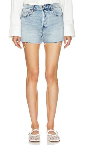 Charlie Low Rise Baggy Cut Off Short in Blue. - size 24 (also in 25, 26, 27, 28, 30, 31, 32) - GRLFRND - Modalova