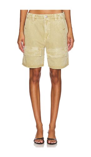 Lindsey Long Cargo Short in Beige. - size 23 (also in 24, 25, 26, 27, 28, 29, 30, 31, 32) - GRLFRND - Modalova