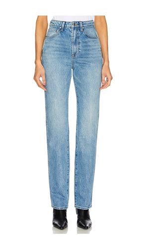 Sara Super High Rise Slim Straight in Denim-Medium. - size 23 (also in 24, 25, 27, 28, 29, 32) - GRLFRND - Modalova