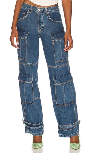 Lex Cargo Jeans in Denim-Dark. - size 25 (also in 26, 27) - GRLFRND - Modalova