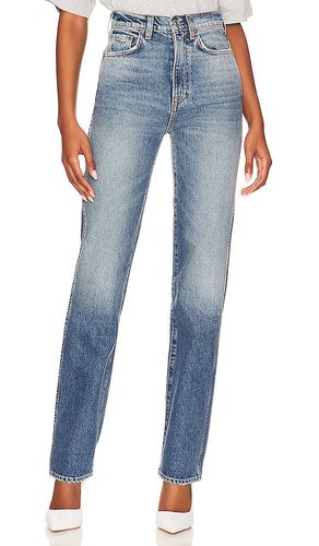 Super high rise slim recto sara en color denim-medium talla 23 en - Denim-Medium. Talla 23 (también en 24) - GRLFRND - Modalova