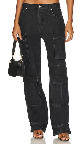 Lex cargo jean en color negro talla 23 en - Black. Talla 23 (también en 25, 26, 27, 31, 32) - GRLFRND - Modalova