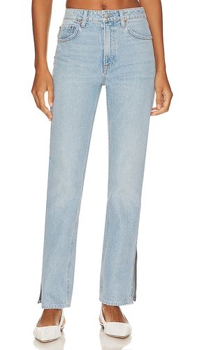Harlow Petite High Rise Boot With Slit Hem in Denim-Light. - size 23 (also in 28, 30, 31, 32) - GRLFRND - Modalova