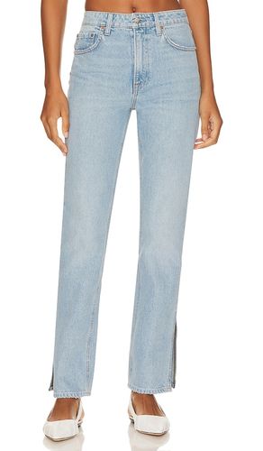 Harlow Petite High Rise Boot With Slit Hem Jeans in Denim-Light. - size 23 (also in 27, 28, 29) - GRLFRND - Modalova