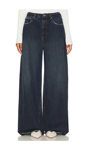 Rowan Oversized Baggy in Denim-Dark. - size 23 (also in 24, 25, 26, 27, 28, 29, 30, 31, 32) - GRLFRND - Modalova