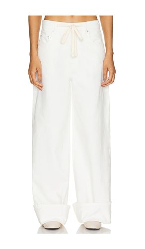 X Maggie MacDonald Lucia Drawstring Baggy Wide Leg in . Size 27, 31, 32 - GRLFRND - Modalova