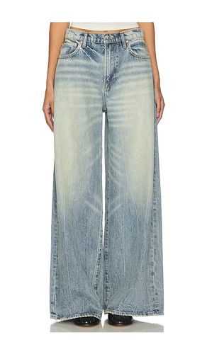 Luna Mid Rise Baggy Jeans in Denim-Medium. - size 24 (also in 25, 27, 28, 30) - GRLFRND - Modalova