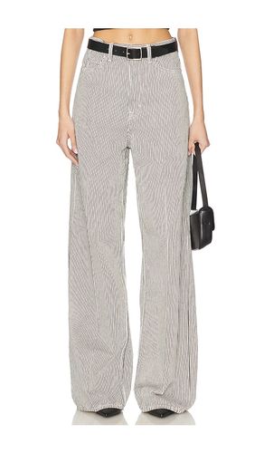 Rey High Rise Wide in Black,White. - size 23 (also in 24, 26, 27, 28, 29, 30, 32) - GRLFRND - Modalova