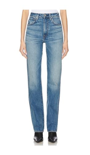 Sara Super High Rise Straight in Blue. - size 23 (also in 24, 25, 26, 27, 28, 29) - GRLFRND - Modalova