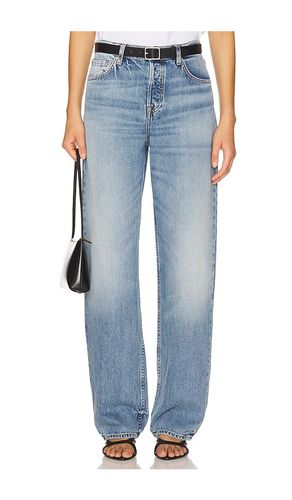 Bella Low Rise Boyfriend in Blue. - size 23 (also in 24, 25, 26, 27, 28, 29, 30, 31, 32) - GRLFRND - Modalova