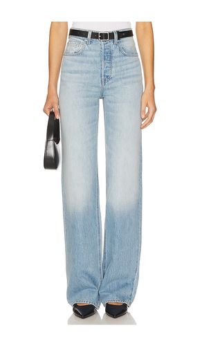 Brooklyn High Rise Straight Jeans in Blue. - size 23 (also in 24, 25, 26, 27, 28, 30, 31, 32) - GRLFRND - Modalova