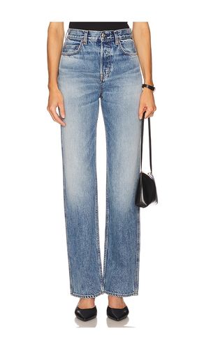 Graham High Rise Straight in Blue. - size 23 (also in 24, 25, 26, 27, 28, 29, 30, 31, 32) - GRLFRND - Modalova