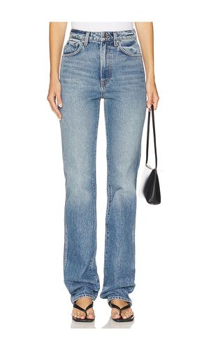 Sara Super High Rise Straight Full Length in Blue. - size 23 (also in 24, 25, 26, 27, 29, 30, 31, 32) - GRLFRND - Modalova