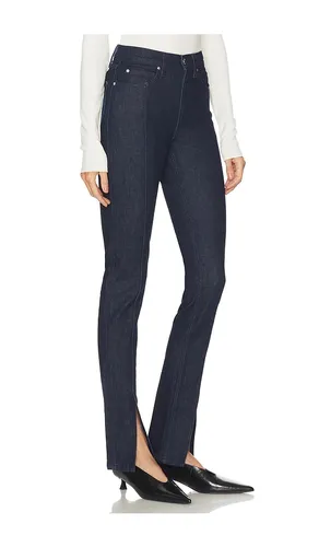 Bryn Split Hem in Blue. - size 24 (also in 26, 29, 30, 32) - GRLFRND - Modalova