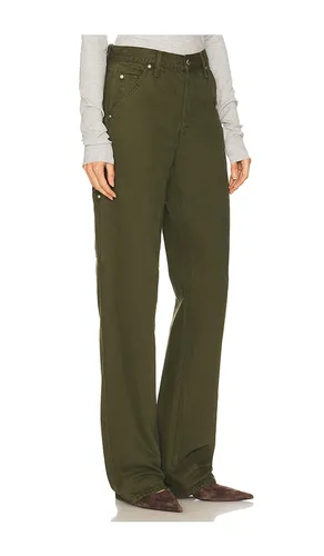 Bella Low Rise Boyfriend Utility in Olive. - size 23 (also in 29, 32) - GRLFRND - Modalova