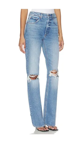 Melanie High Rise Boot in Blue. - size 23 (also in 24, 25, 26, 27, 28, 29, 30, 31, 32) - GRLFRND - Modalova