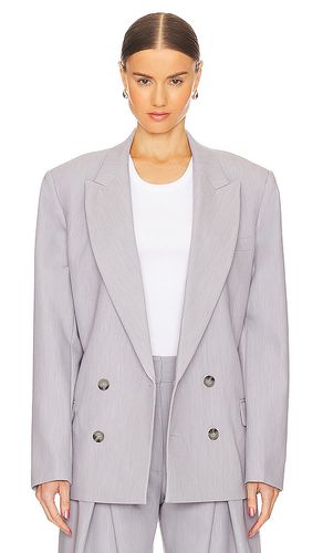 Nolan double breasted blazer en color gris claro talla L en - Light Grey. Talla L (también en M, S, XL, XS, XXS) - GRLFRND - Modalova