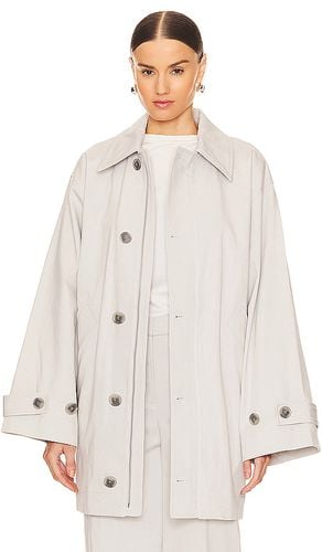 Oversized Car Coat in Light Grey. - size M (also in S) - GRLFRND - Modalova