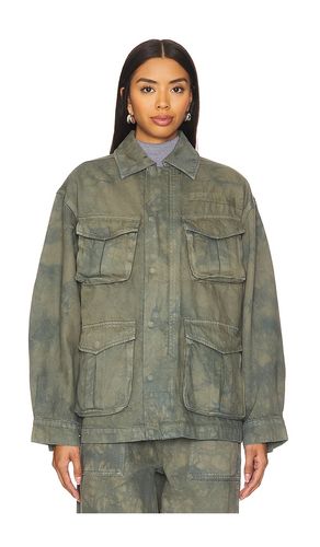 Kaia Oversized Drawstring Jacket in . Size XS. Also in XXS - GRLFRND - Modalova