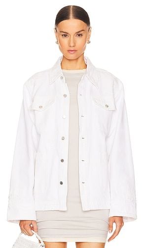 Jessie Body Drill Shirt Jacket in White. - size S (also in L, XL, XS, XXS) - GRLFRND - Modalova