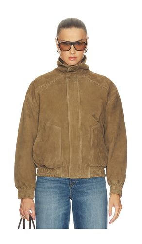 Gracio Bomber Jacket in Tan. - size XXS (also in XS, S, M, L, XL) - GRLFRND - Modalova