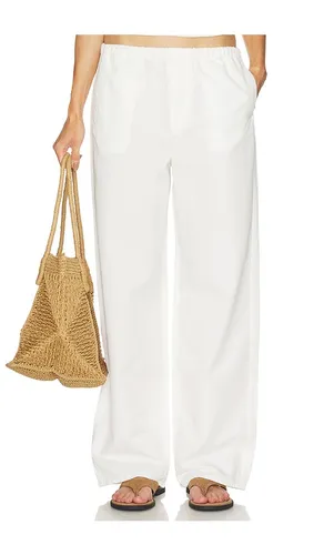 Kacey Pull On Wide Leg in Cream. - size L (also in M, S, XL, XS) - GRLFRND - Modalova