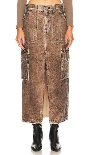 Raquel Cargo Skirt in Brown. - size 23 (also in 24, 25) - GRLFRND - Modalova