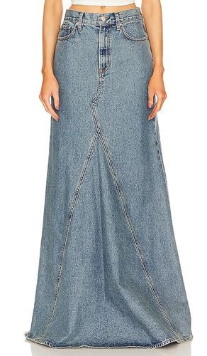 Falda fiona maxi en color denim-medium talla 23 en - Denim-Medium. Talla 23 (también en 24, 25) - GRLFRND - Modalova