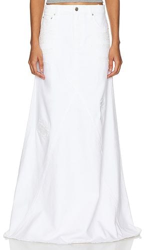 Fiona Godet Maxi Skirt in White. - size 23 (also in 24, 25, 26) - GRLFRND - Modalova